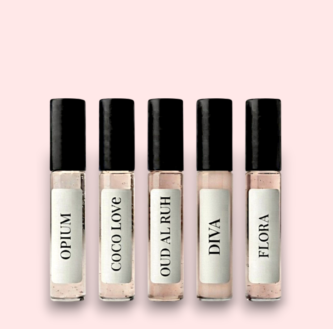 Perfume Sample Discovery Set For Her - 5 Mini Perfume Sprays (3ml Each)
